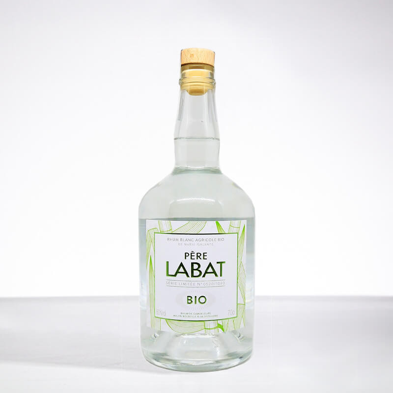 PERE LABAT - Rhum blanc BIO - Étui - 60° - 70cl