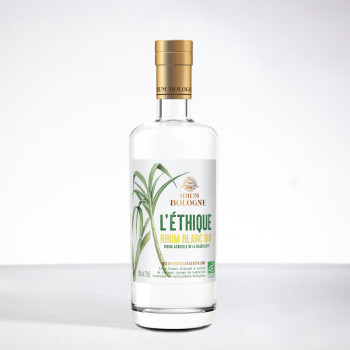 BOLOGNE - L'Éthique - Rhum blanc BIO - 50° - 70cl