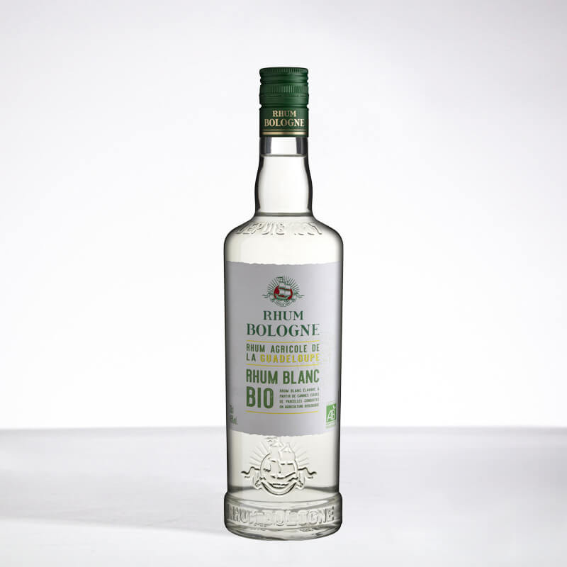 BOLOGNE - Rhum blanc - BIO - monovariétal - 45° - 70cl