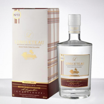 LONGUETEAU - Parcelle n°11 - 2020 - Monovarietale - Parcellaire - Rhum blanc - 55° - 70cl