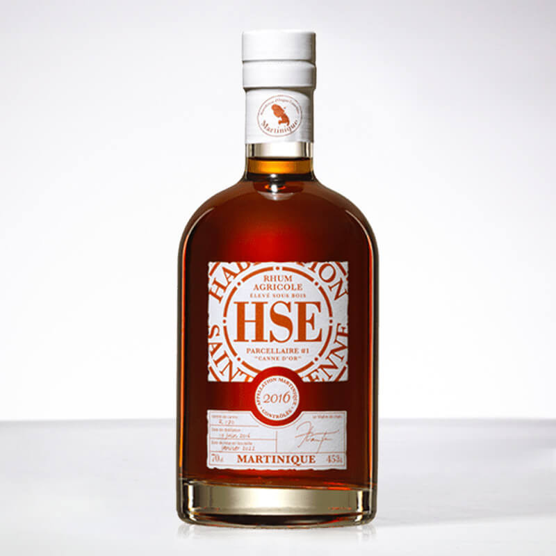 HSE - Parcellaire n°1 - Elevé sous bois - Rhum ambré - 45° - 70cl