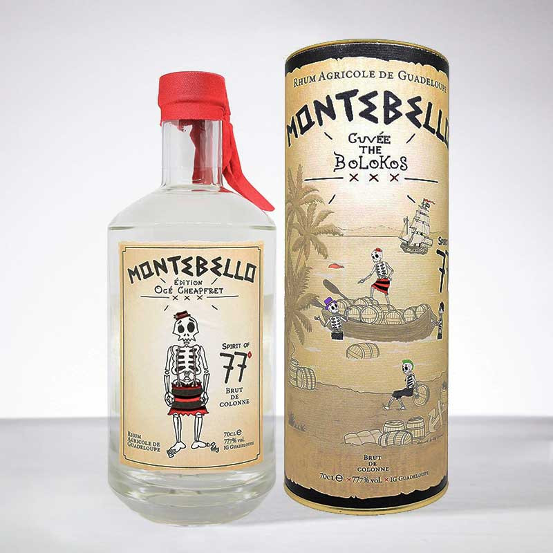 MONTEBELLO - Rhum blanc - The Bolokos Batch 2 - 77,7° MONTEBELLO - Rhum blanc - The Bolokos Batch 2 - 77,7°