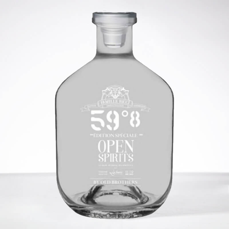 OLD BROTHERS - Weißer Rum - Open Spirits Familie Ricci - 59,8° - 50cl OLD BROTHERS - Weißer Rum - Open Spirits Familie Ricci - 59,8° - 50cl