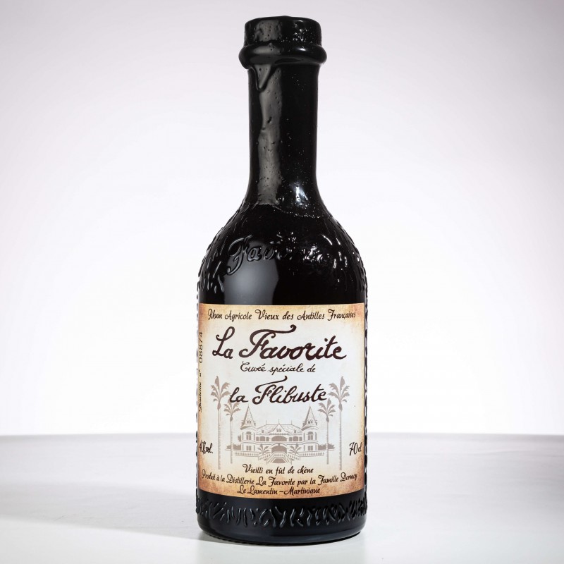 LA FAVORITE - La Flibuste - 1993 - Nummeriert - Extra Alter Rum - 40° - 70cl