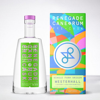 RENEGADE - Vorfass Westerhall Säulenbrennerei - Weißer Rum - 50° - 70cl