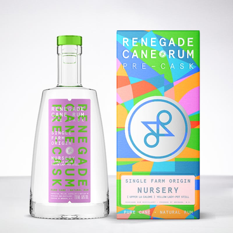 RENEGADE - Pre Cask Nursery Pot Still - Rhum Blanc - 50° - 70cl