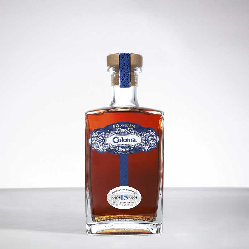 COLOMA - 15 ans - Extra Alter Rum - Ohne Koffer - 40° - 70cl