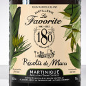 LA FAVORITE - Ernte März - Weißer Rum - Nummeriert - 56° - 70cl