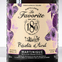 LA FAVORITE - Récolte d'Avril - 180ème récolte - Rhum blanc - Numérotée - 56° - 70cl