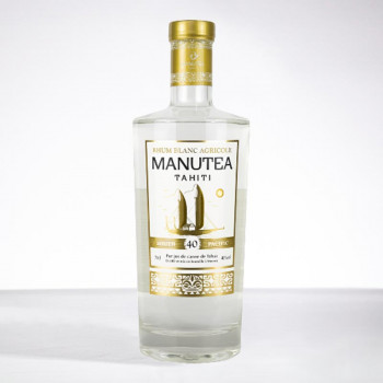 MANUTEA - Rhum blanc - 40° - 70cl