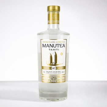 MANUTEA - Weisser Rum - 40° - 70cl