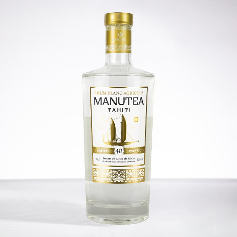 MANUTEA - Rhum blanc - 40° - 70cl