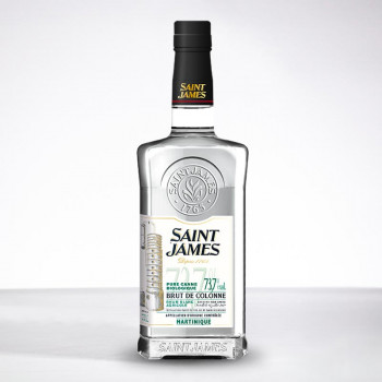 SAINT JAMES - Brut de Colonne Bio - Ernte 2021 - Weißer Rum - 73,7° - 70cl