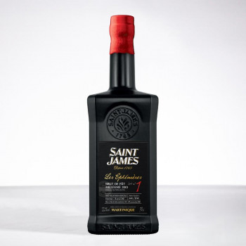 SAINT JAMES - Éphémères N°1 - Brut de fût 2001 - Rhum hors d'âge - 55,2° - 70cl