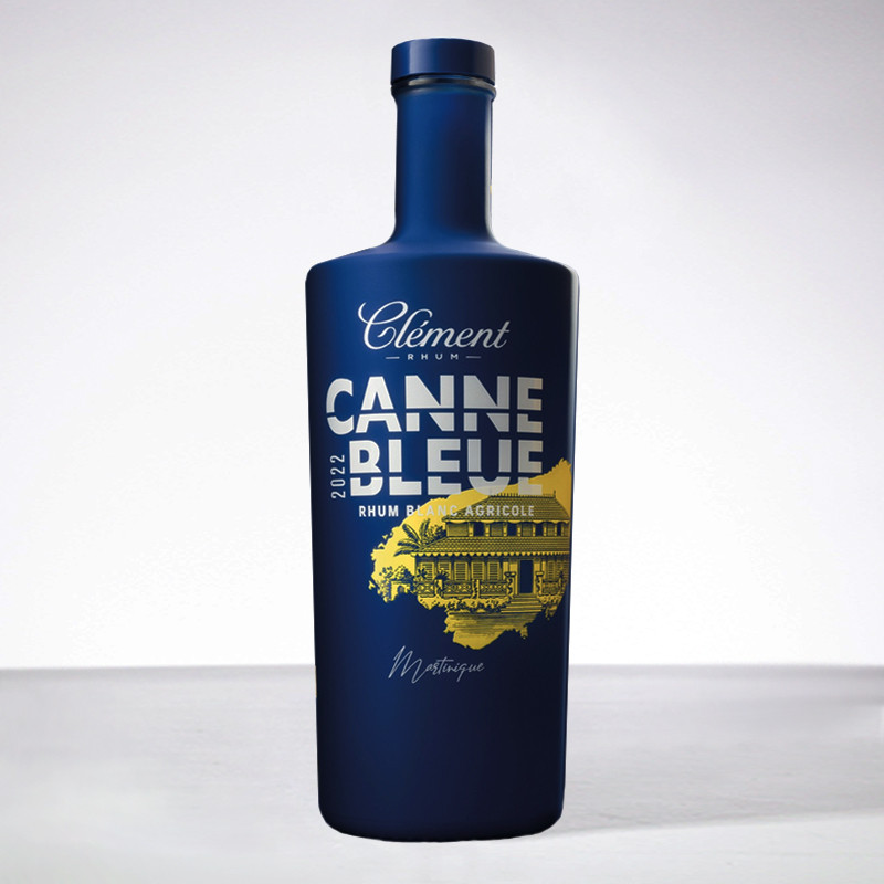CLEMENT - Canne Bleue 2022 - Weisser Rum - 50° - 70cl CLEMENT - Canne Bleue 2022 - Weisser Rum - 50° - 70cl