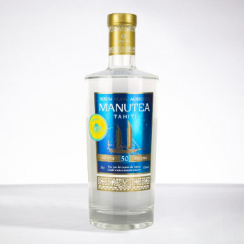 MANUTEA - Rhum blanc - 50° - 70cl