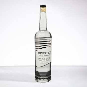 PRIVATEER - New England White Rum - Rhum blanc - 40° - 70cl