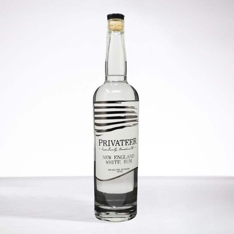 PRIVATEER - New England White Rum - Rhum blanc - 40° - 70cl