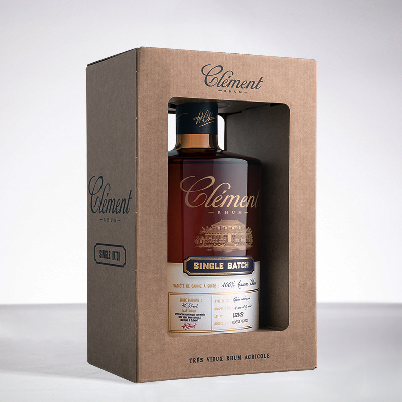 CLEMENT - Single Batch Canne Bleue - Extra Alter Rum - 46,1° - 50cl