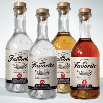 LA FAVORITE - Line up Coeur de Canne - 4 x 70cl