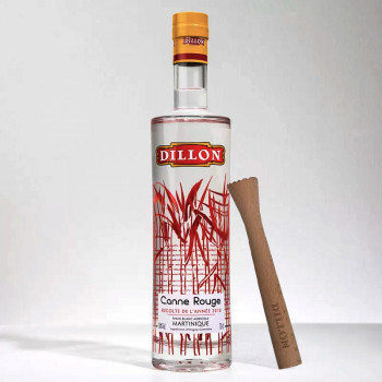 DILLON - Duo Canne Rouge et pilon Barman en bois