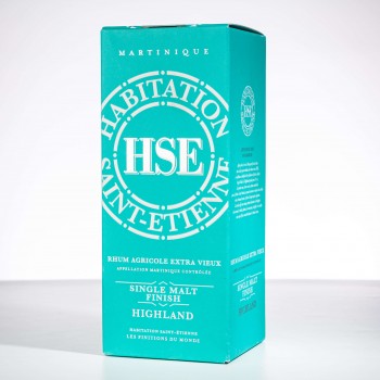 HSE - Highland - Single Cask - 2005 - Numéroté - Rhum hors d'âge - 44° - 50cl