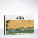 Geschenkset Rum aus Martinique und Guadeloupe - Line up - Rhum agricole - 6x2cl