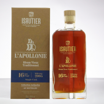 ISAUTIER - L'Apollonie - 2005 - Extra Alter Rum - 55° - 70cl