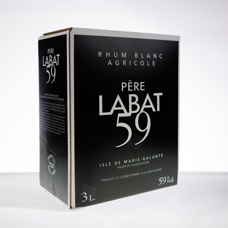 PERE LABAT - Rhum blanc - Cubi - 59° - 300cl