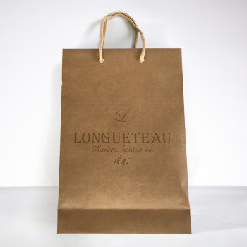 LONGUETEAU - Sac cadeau Kraft - Accessoires