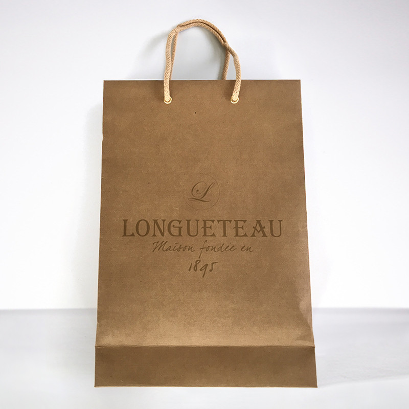 LONGUETEAU - Sac cadeau Kraft - Accessoires LONGUETEAU - Sac cadeau Kraft - Accessoires
