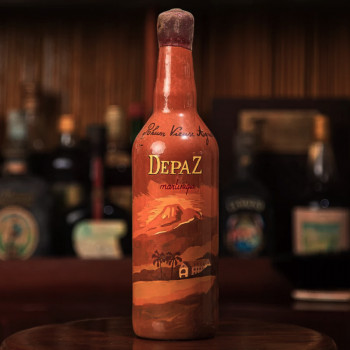 DEPAZ - Collection Rhuméo - Rhum Vintage - Peinture main - 45° - 70cl