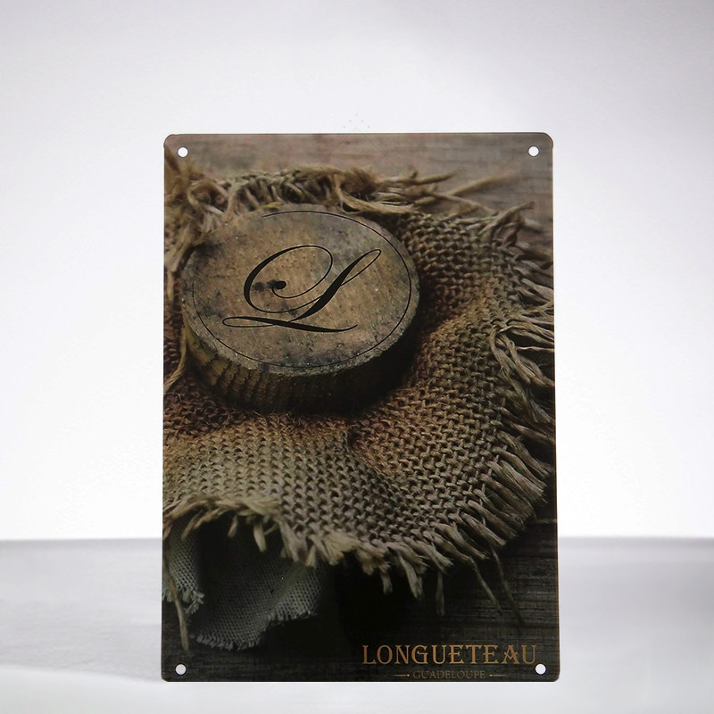 LONGUETEAU - Plaque métal Bouchon - Accessoires