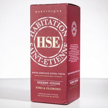 HSE - Sherry Finish - Fino & Oloroso - 2004 - Nummeriert - Extra Alter Rum - 45° - 50cl