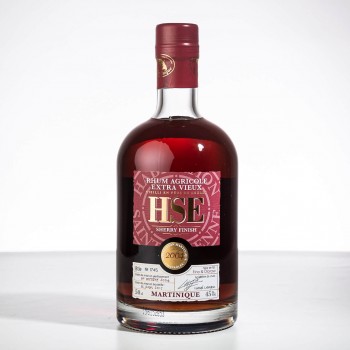 HSE - Sherry Finish - Fino & Oloroso - 2004 - Numéroté - Rhum hors d'âge - 45° - 50cl