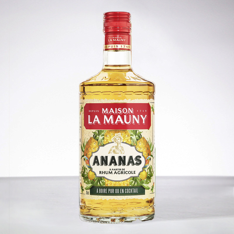 LA MAUNY - Ananas - Rhum aromatisé - 40° - 70cl