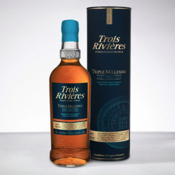 TROIS RIVIÈRES - Dreifach-Jahrgang - 2005/2010/2015 - Extra Alter Rum - 42° - 70cl