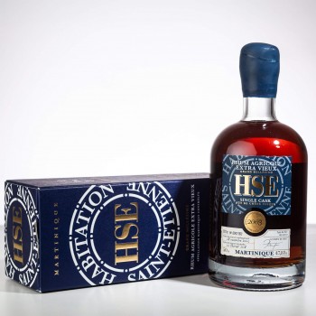 HSE - Single Cask - 2003 - Numéroté - Rhum hors d'âge - 47,8° - 50cl