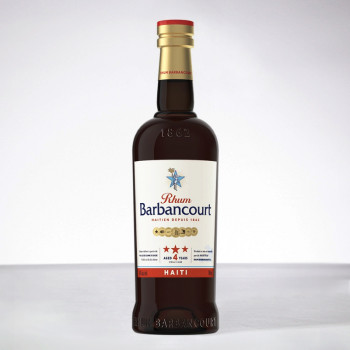 BARBANCOURT - 3 Étoiles - 4 Jahre - Sehr Alter Rum - 43° - 70cl