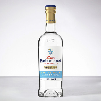 BARBANCOURT - Weisser Rum - Haitian Proof - 55° - 70cl
