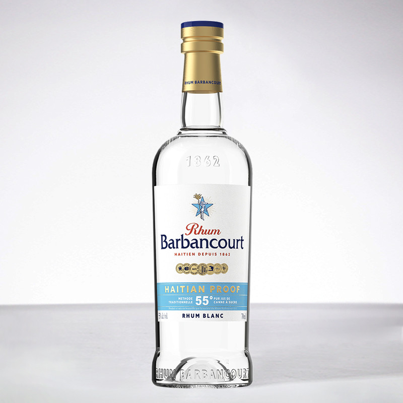 BARBANCOURT - Rhum blanc - Haitian Proof - 55° - 70cl