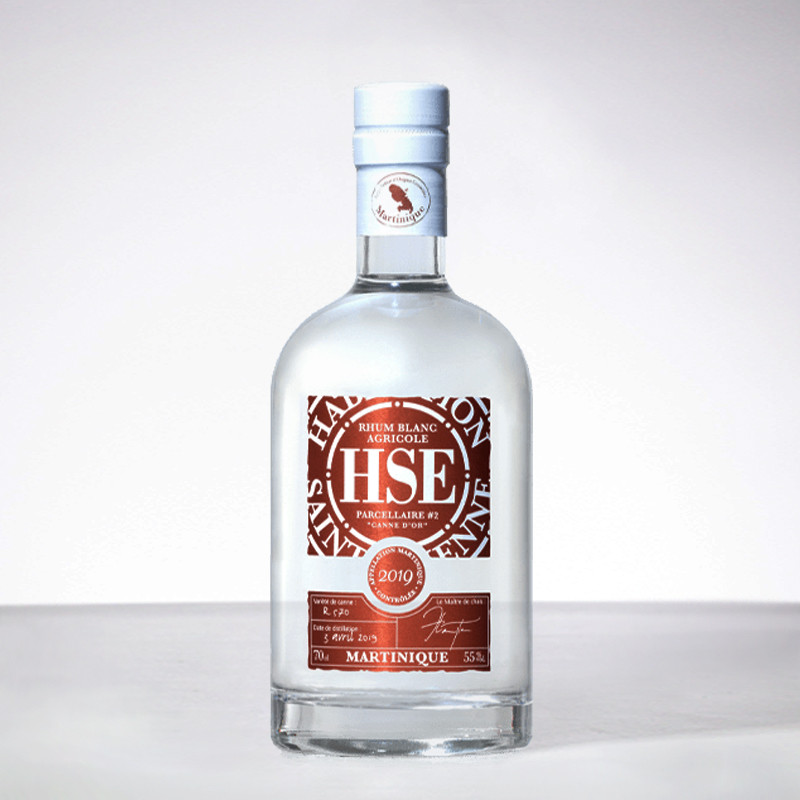 HSE - Parcellaire 2 - Canne d'or - 2019 - Rhum blanc - 55° - 70cl