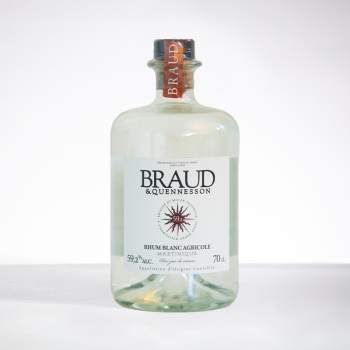 BRAUD & QUENNESSON - Rhum blanc - 59,2° - 70cl