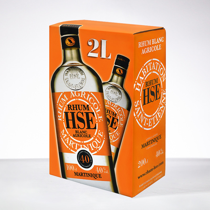 HSE - Rhum Blanc - 40° - 200cl