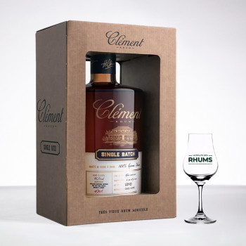 CLEMENT - Duo Rum sehr alt sortenrein + Verkostungsglas