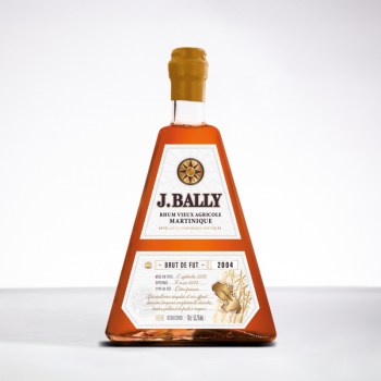 RHUM J.BALLY - Brut de fût 2004 - 17 yahre - Extra Alter Rum - 53,7° - 70cl