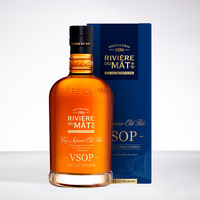 RIVIÈRE DU MÂT - VSOP - Sehr Alter Rum - 43° - 70cl RIVIÈRE DU MÂT - VSOP - Sehr Alter Rum - 43° - 70cl