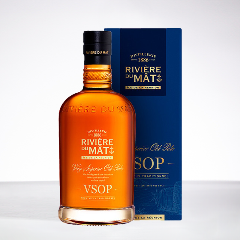 RIVIÈRE DU MÂT - VSOP - Sehr Alter Rum - 43° - 70cl