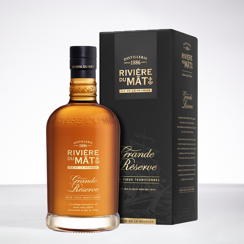 RIVIÈRE DU MÂT - Grande Réserve - Rhum très vieux - 40° - 70cl