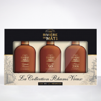 RIVIÈRE DU MÂT - Geschenkset - Alter Rum - 42° - 60cl